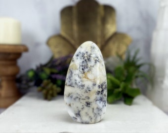 Dendritic Opal Freeform Cut Base - (DOOAK-S26-40)