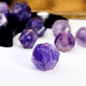 Amethyst Dodecahedron Stones - By Weight (OF1-S52)