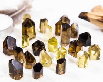 Polished Natural Citrine Points - Small Natural Citrine Points (EX-11)