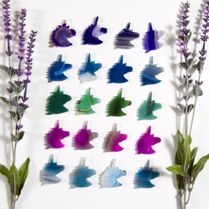 Agate Unicorn Head (RK35B1)