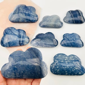 Blauer Quarz Kristallwolken - Kristall Decor - Nach Gewicht -