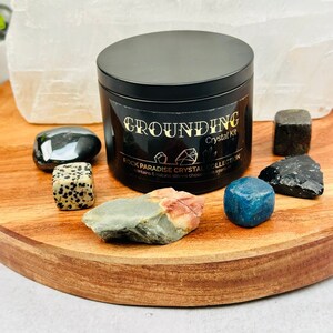 Grounding Crystal Kit - Set of Stones - Tin Collection