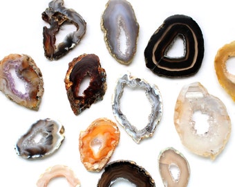 Agate Slice - Occo Geode Agate Slices Highest Special A Quality (RK36B14-01)