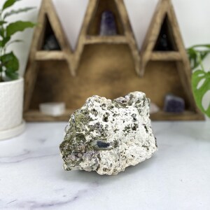 Green Tourmaline in Matrix Crystal OOAK (DOOAK-S40-04)