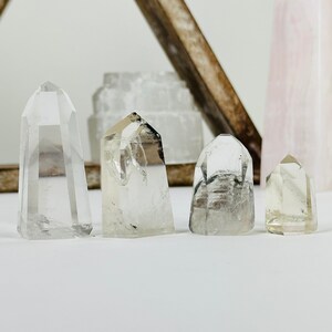 Lodalite Crystal Polished Points YOU CHOOSE Phantoms in Some High Grade Minerals