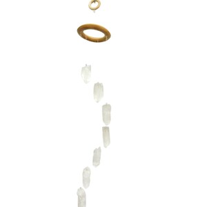 Crystal Point Wind Chimes  (WCHM-S3-B13)