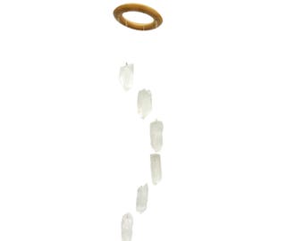 Crystal Point Wind Chimes  (WCHM-S3-B13)