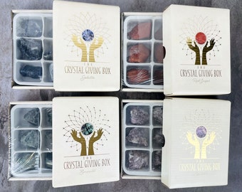 Crystal Giving Box - Set of 6 - You Choose the Stone! (GIVE)