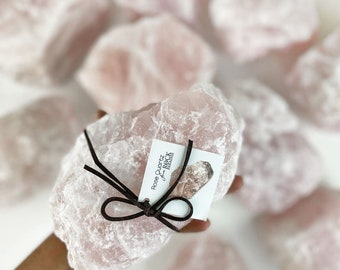 Rose Quartz Chunk - SUPER SIZE - 1 Piece - Rough Pink Brazilian Crystals and Stones