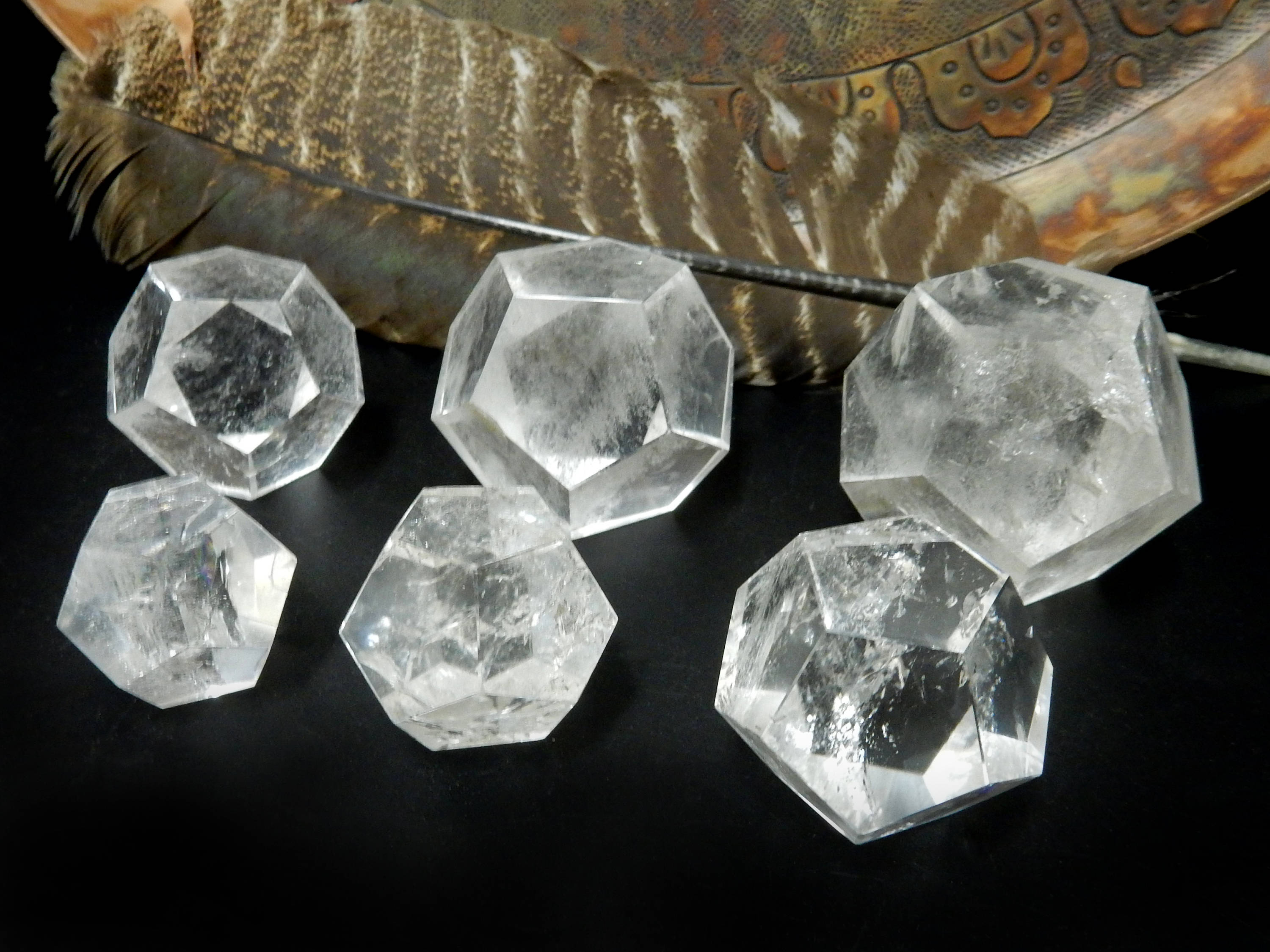 Quartz Polished Dodecahedron - Geometric Shape - By Weight - Natural …