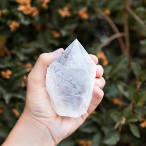 Crystal Quartz Semi Polished Points - Choose By Weight - Raw Quartz