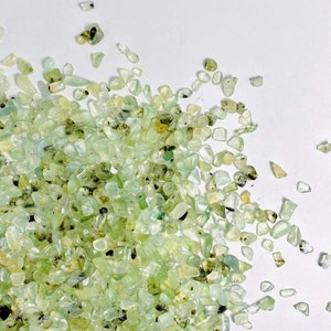 Prehnite Crystal 1lb Chips Bulk Crystals Wholesale Crystals Tumbled Stones