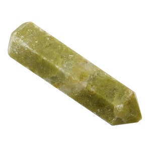 Vesonite Tower Obelisk Point Wire Wrapping Chakra Reiki Crystal and drilled top center bead.