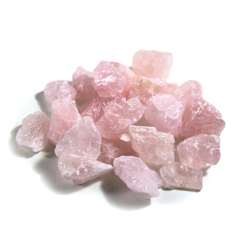 1 lb Bag Rose Quartz Rough Stones Chunks TS-171 Raw Chunks Rough Stone Pink Stones