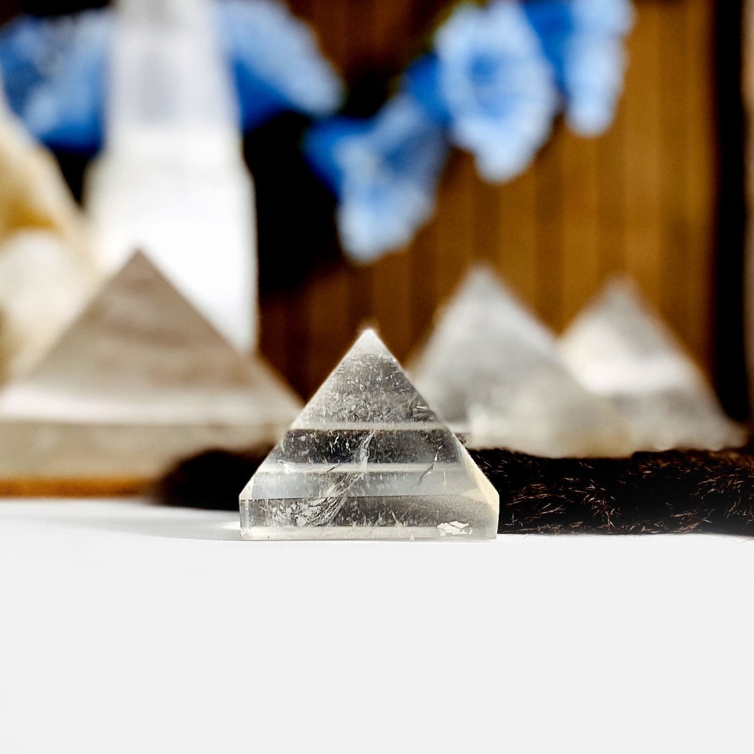 Crystal Quartz Pyramids - BY WEIGHT (RK24) - Etsy