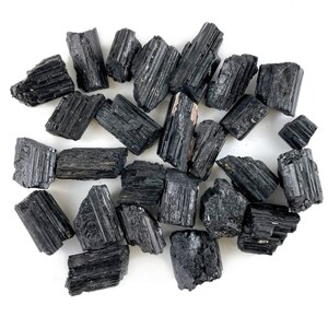 Black Tourmaline Natural Tourmaline Rod from Brazil By Piece, Purchase 1, 5, 10, 25, 50, or 100 pieces TS-116 image 5