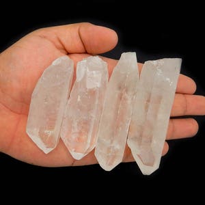 1 lb Crystal Point 8-12cm - Grade A - Brazilian Crystals - Jewelry supplies - Wire Wrapping - Chakra Crystals (TS-122) 1 lb BAG