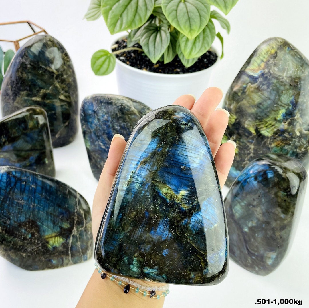 Labradorite Cut Base - Polished Stone - BY WEIGHT - (WS13) - Etsy