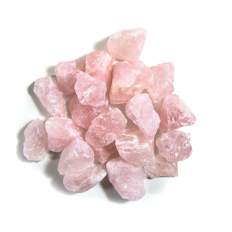 1 lb Bag Rose Quartz Rough Stones Chunks TS-171 Raw Chunks Rough Stone Pink Stones