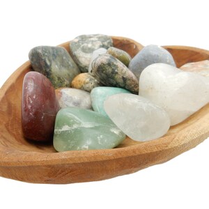 Natural Tumbled Gemstones SET Tumbled Stones Jewelry supplies Arts and Crafts RK200B0X65 image 3