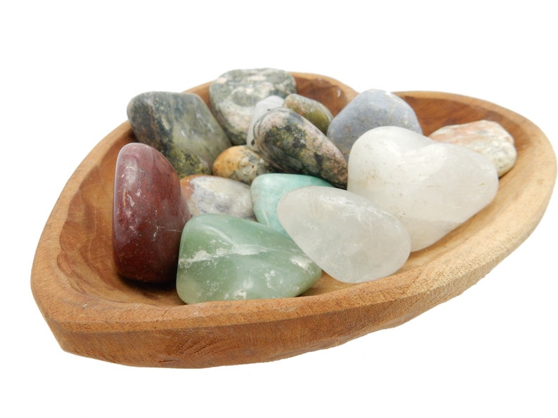 Natural Tumbled Gemstones SET Tumbled Stones Jewelry supplies Arts and Crafts RK200B0X65 image 3