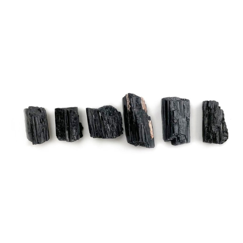 Black Tourmaline Natural Tourmaline Rod from Brazil By Piece, Purchase 1, 5, 10, 25, 50, or 100 pieces TS-116 image 3