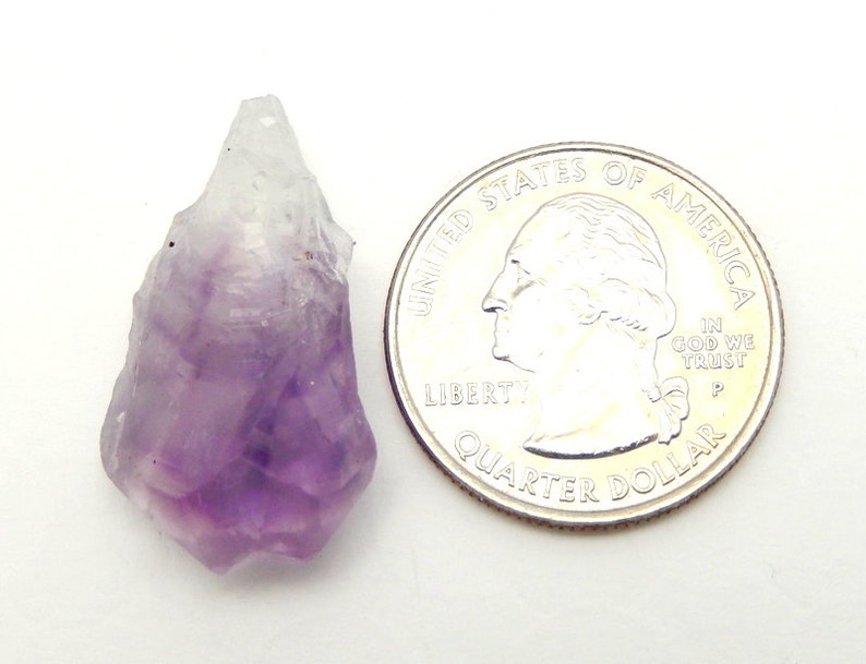 Amethyst Point Raw Amethyst Points Extra Quality Rough Points By Piece TS-139 image 3