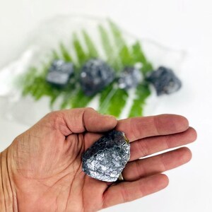 Galena Raw Mineral Crystals Rough Stone - Collector&#39;s Item