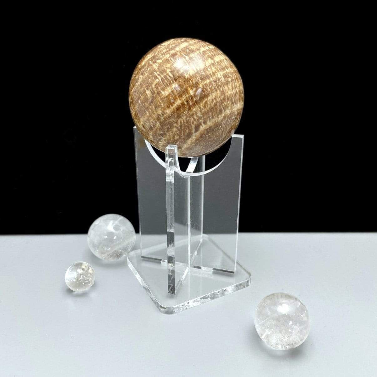 Acrylic Sphere Holder Crystal Stand OF2C5B204 Etsy