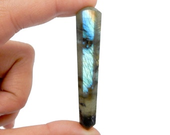 Labradorite Crystal Massage Wand – Chakra Therapy Point (54-64mm)