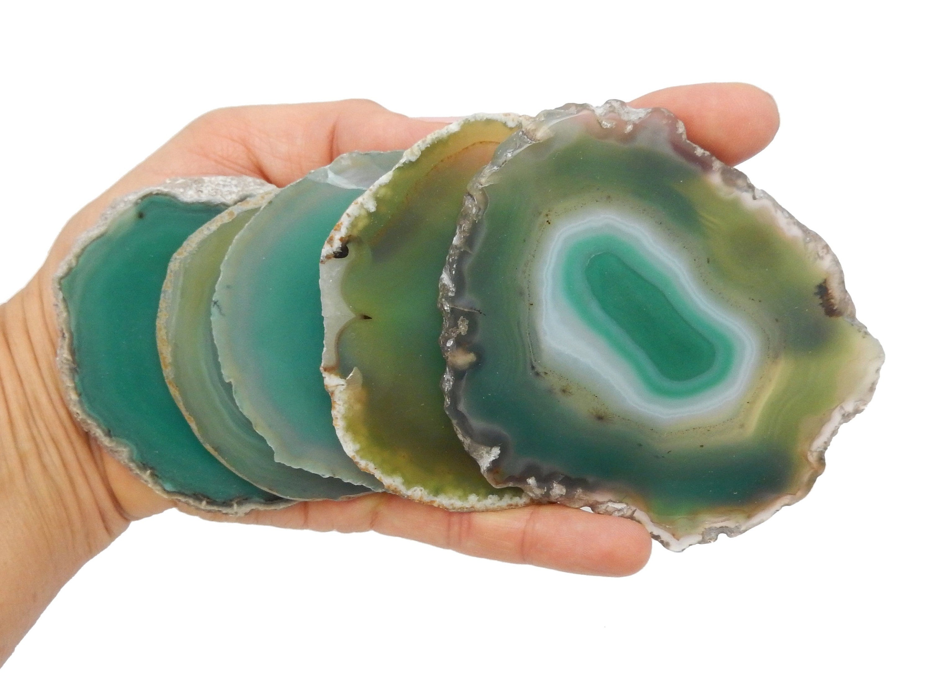 Green Agate Etsy