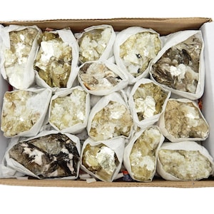 Star Mica Cluster Full Box - Raw Mica Pieces - Box of 12-16 - Crystal Decor (BOX-31)