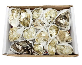 Star Mica Cluster Full Box - Raw Mica Pieces - Box of 12-16 - Crystal Decor (BOX-31)