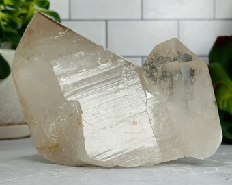 Crystal Quartz Cluster One of a Kind from Brazil