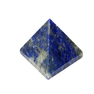 1 ONE Petite Lapis Lazuli Pyramid Pyramid Shaped Lapis - Etsy