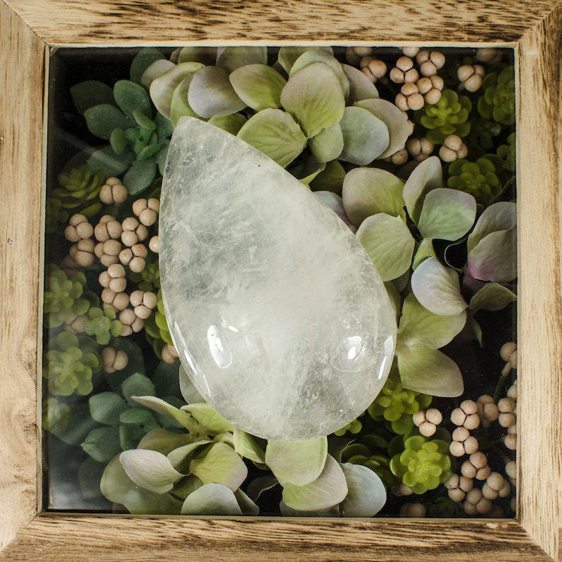 Teardrop Crystal Quartz RK111 Home Decor