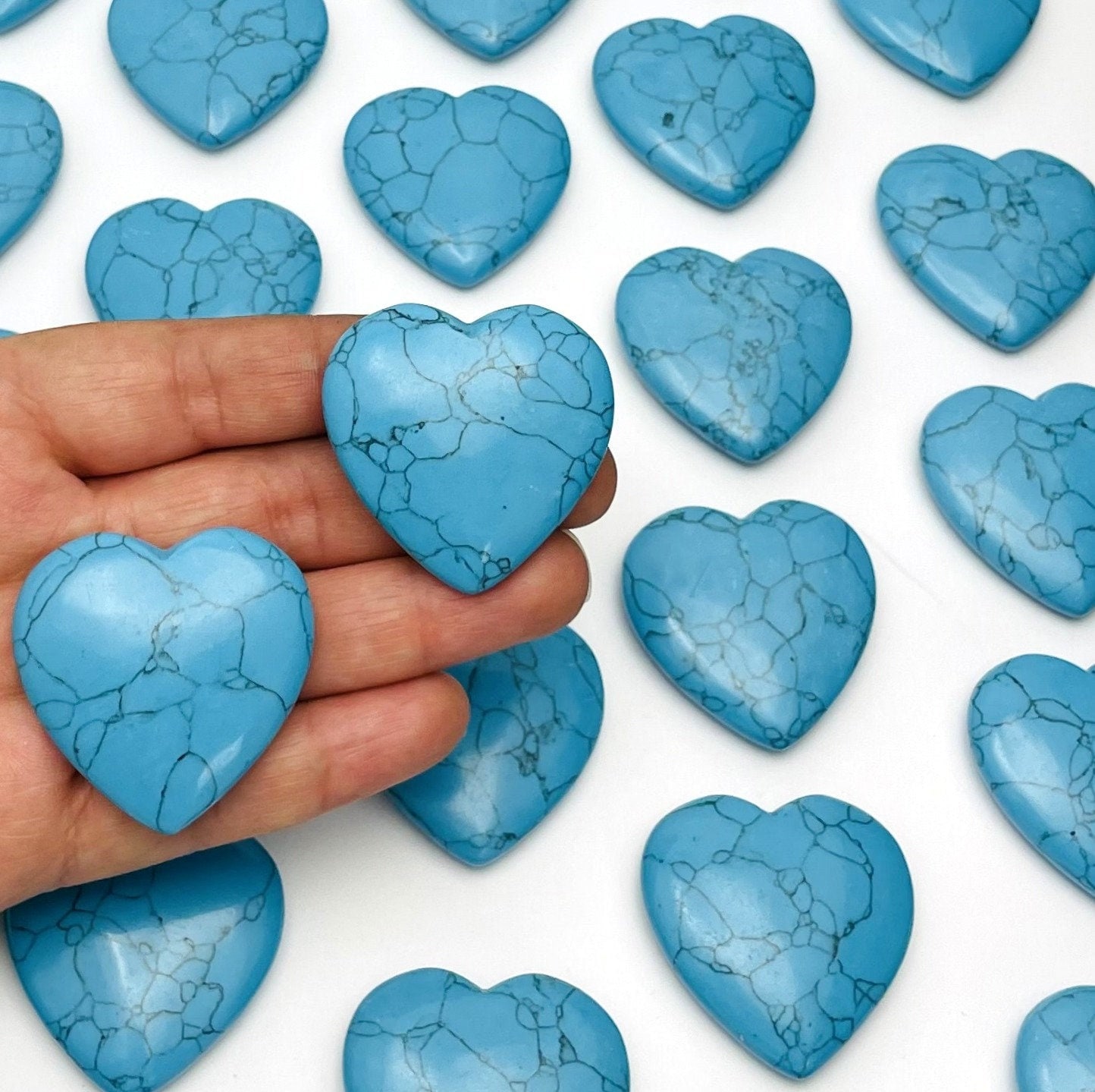 神聖ハート型ターコイズ Sacred Power Stone Turquoise 神聖ハート型
