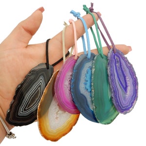 Agate Christmas Ornaments - Home Decorations for Holidays - Christmas Tree Ornament