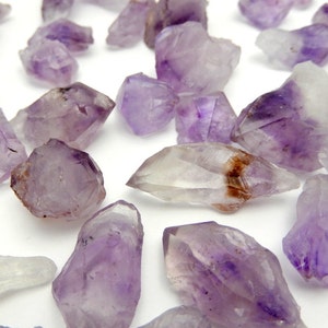 Amethyst Point Raw Amethyst Points Extra Quality Rough Points By Piece TS-139 image 5
