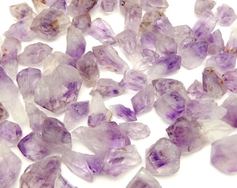 1/4 lb Amethyst Points - Raw Amethyst Points Extra Quality Rough Points Select 1/4 , 1/2 or 1 pound (TS-139)