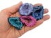 Geode Half - Dyed Druzy Geodes - YOU CHOOSE The Color - Gorgeous Display Piece (RK25) 