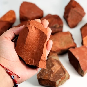 Red Jasper Rough Stone - 1 Large Piece (TS-222)