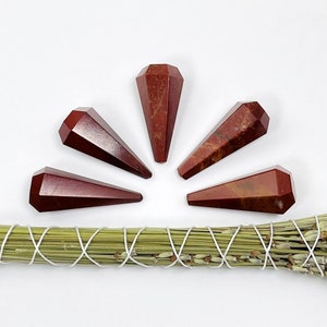 Red Jasper Pendulum Point