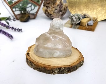 Crystal Quartz Buddha OOAK RK200BOX34-2 - Etsy