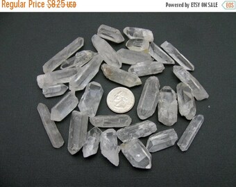 10% off 10 Crystal Quartz Points (OB7B6)