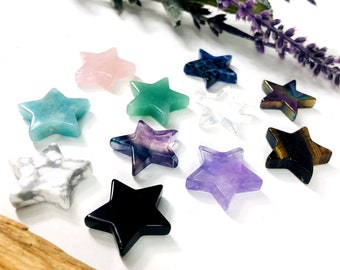 Gemstone Star Cabochons (RK34B10)