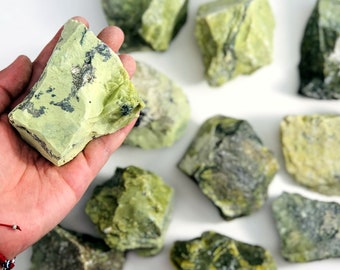Serpentine Rough Stone - 1 Large Piece (TS-220)