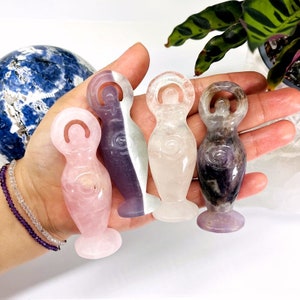 Gemstone Earth Goddess - You Choose Stone