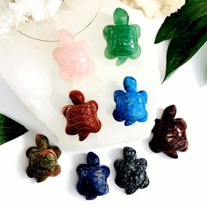 Turtle Gemstone Beads - Large (RK33B30)