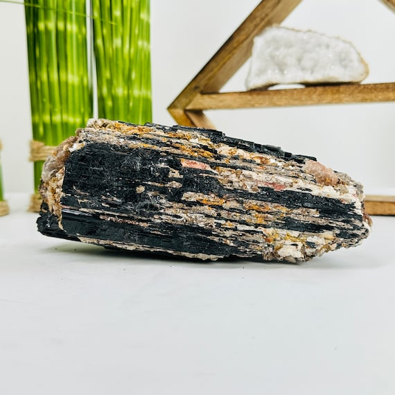 マトリックス上のトルマリン - Etsy 日本